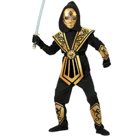 Gold Kombat Ninja Costume – Kids