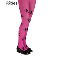 Glitter Pink Witch Tights – Child (Small)