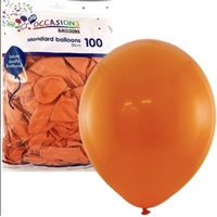 Orange Balloons (30 cm) – Pk 100