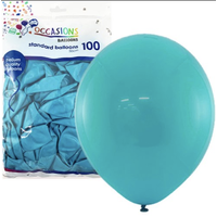 Teal Balloon (30 cm) – Pk 100