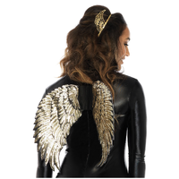 Angel Wings Costume – (Gold Sequin)