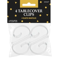 Tablecover Clips (Clear) – Pk4
