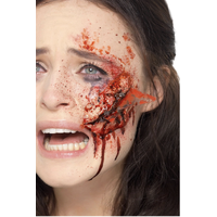 Broken Glass Wound Make-Up FX 