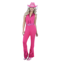 Pink Glamorous Cowgirl Costume
