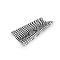 Gingham Black Greaseproof Paper - Pk200