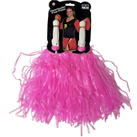 Cheerleader Pink Pom-Poms – Pk2