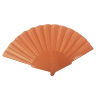 Orange Hand Fan 