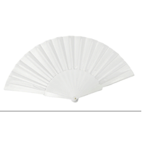 White Hand Fan 