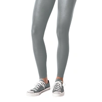 Silver Footless Tights –14+
