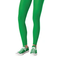 Green Footless Tights – 14+