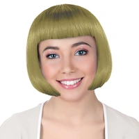 Gold Bob Wig