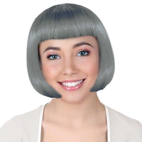 Silver Bob Wig