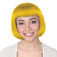 Yellow Bob Wig
