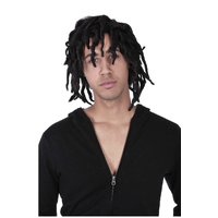 Dreadlock Bob Wig – Adults [Brown]