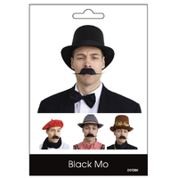 Classic Moustache (Mo) – Black