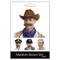 Mo Mustache – Medium Brown
