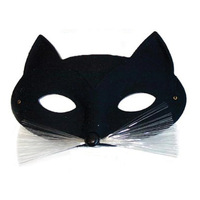 Tabby Cat Black Eye Mask