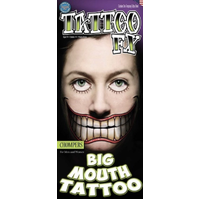 Chompers Big Mouth Tattoo
