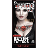 Ruby Skull Tattoo 