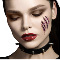 Fake Cut Tattoo Sticker