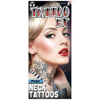 Posh Neck Tattoo