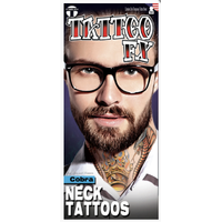 Cobra Neck Tattoo 