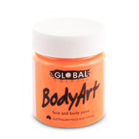 Fluro Orange Face Paint – 45ml 