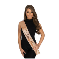 21st Birthday Sash (Rose Gold)