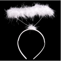 White Angel Halo Headband 