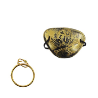 Pirate Eye Patch & Earrings