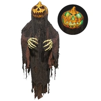 Hanging Pumpkin Man