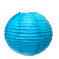 Round Lantern (10-ft) - Blue