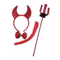 Metallic Devil Costume – 4pc Set