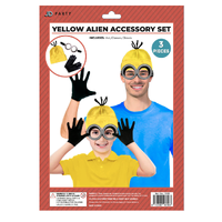 Yellow Alien Costume Kit