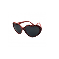 Black Heart-Shaped Glasses