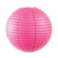 Hot Pink Lantern (30 cm)