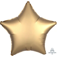Star Balloon –Satin Gold