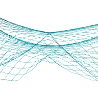 Mermaid Fish Netting – Teal
