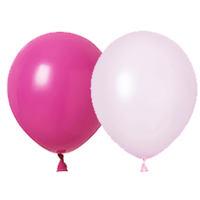 Pink Mix Latex Balloons (12cm) - Pk50