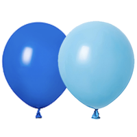 Blues Mix Balloon (12cm) - Pk50