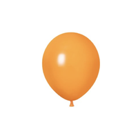 Standard Orange Latex Balloons 12cm (50 Pack)