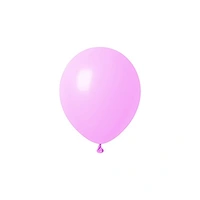 Macaron Pastel Light Pink Latex Balloons 12cm (50 Pack)