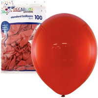 Red Balloons (30 cm) – Pk100