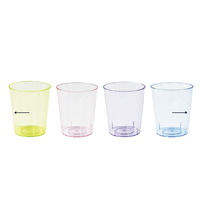 Reusable Neon Jumbo Shot Glasses (60mL) – Pack 20