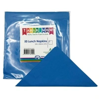Royal Blue Lunch Napkins 2-Ply (50 Pack)