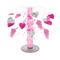 Baby Girl Pink Mini Cascade Centrepiece