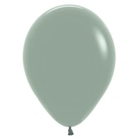 Decrotex Pastel Dusk Green Latex Balloons 30cm (100 Pack)