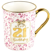 21st Birthday Bow Mug