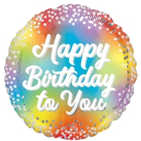 Birthday Glitz Foil Balloon – 40cm