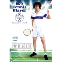 80's Tennis Player Adult Costume